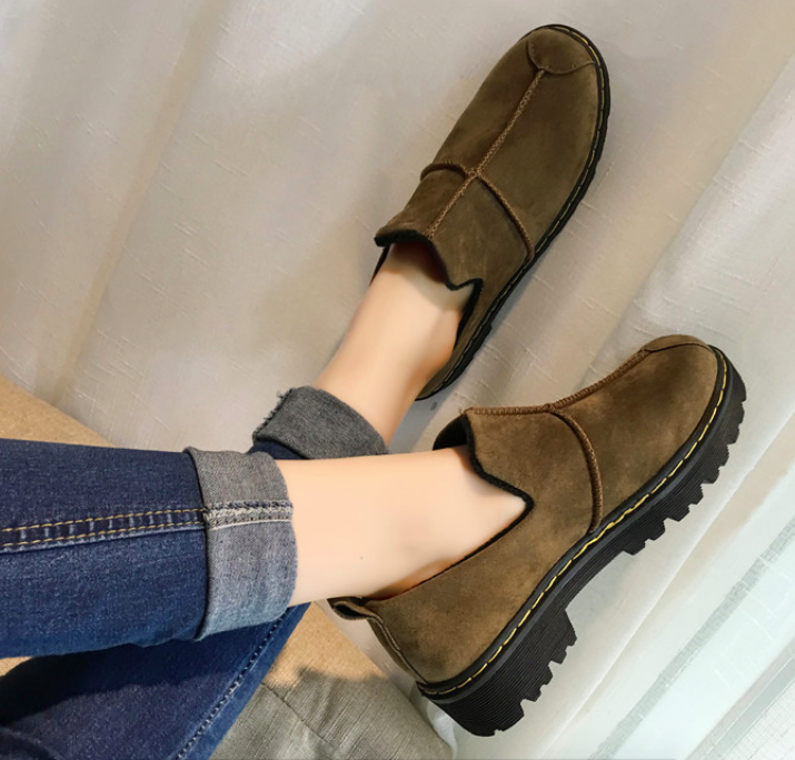 HA016 Soft Loafers Brown